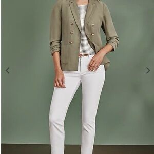 J. Jill White Slim Ankle Jeans